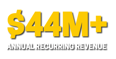 $44M+ Annual Recurring Revenue